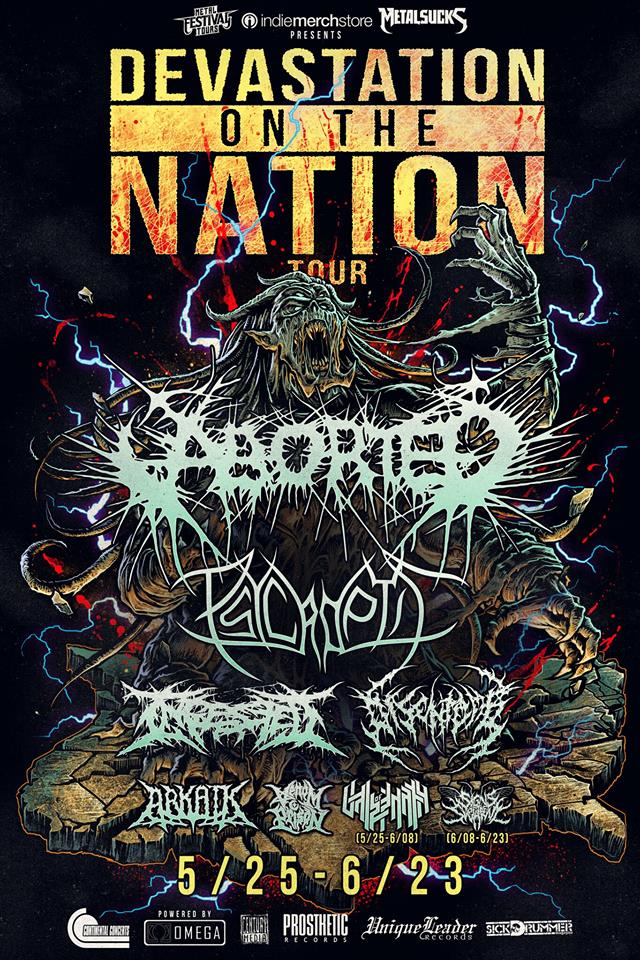 2018 Devastation On The Nation Tour Dates Announced - Sick Drummer Magazine