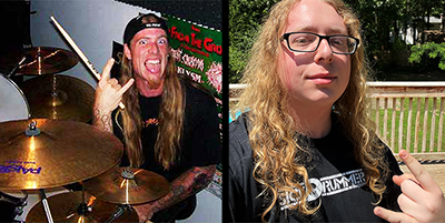 Dave Culross and David Culross Jr - Sick Drummer Magazine